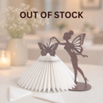 Fairy & Butterfly Premium Tissue Holder Table Decor - Pack of 4