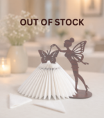 Fairy & Butterfly Premium Tissue Holder Table Decor - Pack of 4