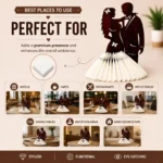 Romantic Couple MDF Tissue Holder – Premium Table Décor - Image 2