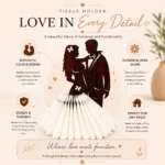 Romantic Couple MDF Tissue Holder – Premium Table Décor - Image 5